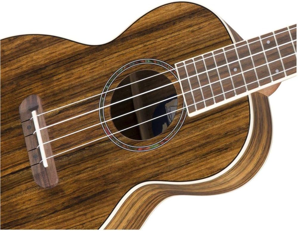 Rincon Tenor Ukulele V2, Ovangkol Fingerboard, Natural, with Gig Bag - Image 4