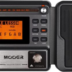 MOOER GE100 Multi-Effects Guitar Pedal with 80 Presets, 66 Effects, Loop and Expression Volume Pedal, Tap Tempo, Headphone Out